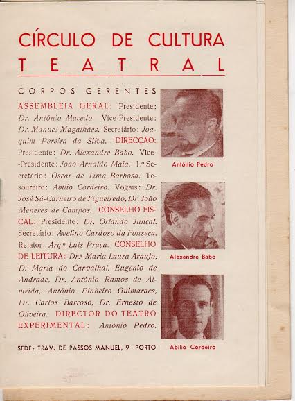 Programme «  ANTIGONA »